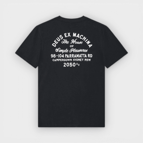 Deus Ex Machina - Camiseta Drovers Dog Tee Black
