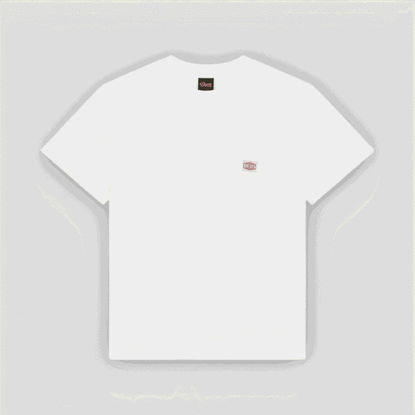 Deus Ex Machina - Camiseta Parts Service Pocket Tee Vintage White