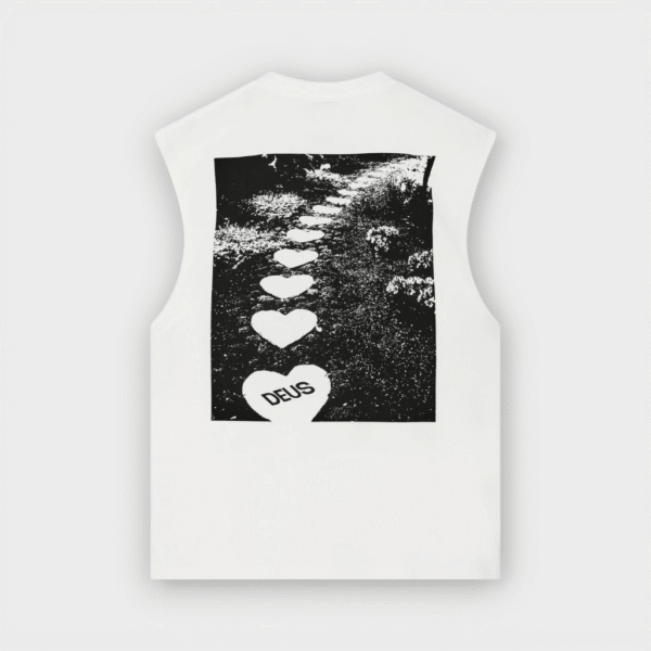 Deus Ex Machina - Camiseta Save Your Sole Muscle Vintage White