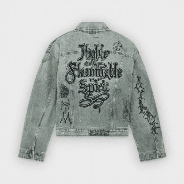 Deus Ex Machina - Chaqueta Mephistopheles Jacket Vintage Indigo
