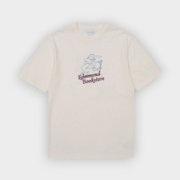 Edmmond - Camiseta Bibliophile off white