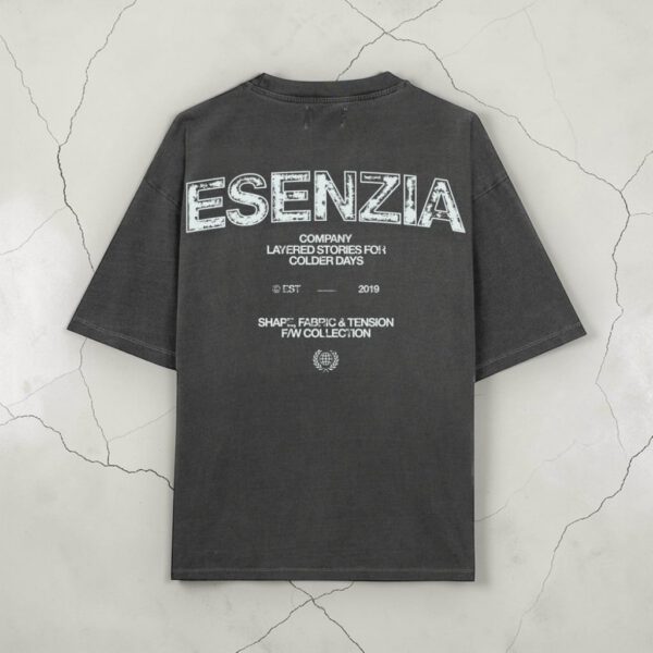 Esenzia - Camiseta Black Fabric