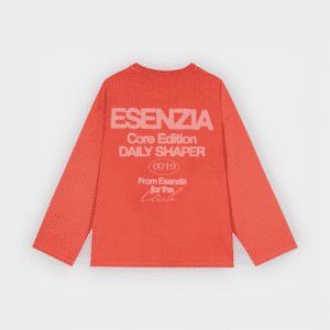 Esenzia - Camiseta de Manga Larga Red Core
