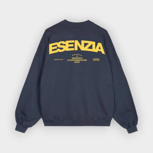 Esenzia – Sudadera Blue Spark Crewneck