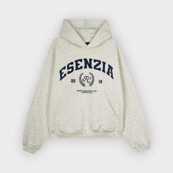 Esenzia - Sudadera Grey Laurel Hoodie