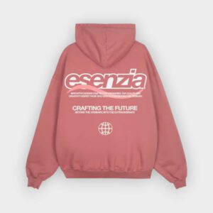 Esenzia – Sudadera con capucha Chesnut Rose Craft Hoodie