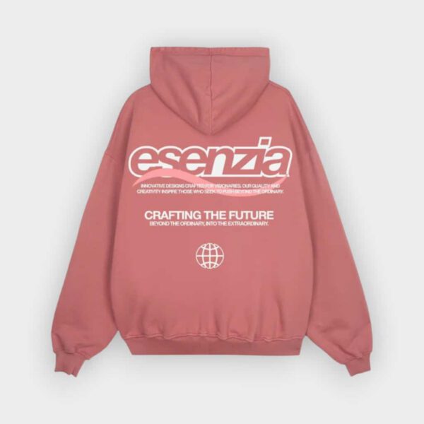 Esenzia – Sudadera con capucha Chesnut Rose Craft Hoodie