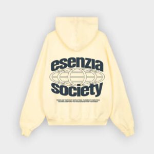 Esenzia – Sudadera con capucha Lemon Oval Hoodie