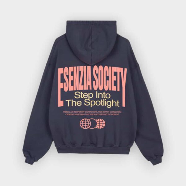 Esenzia – Sudadera con capucha Midnight Stamp Hoodie