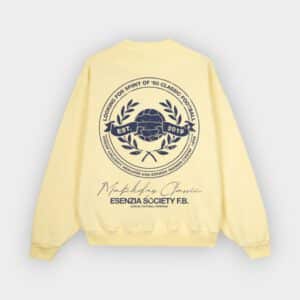 Esenzia - Sudadera Lime Matchday Crewneck