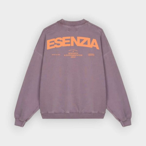 Esenzia – Sudadera Dust Wine Spark Crewneck