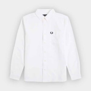 Fred Perry - Camisa Oxford blanca