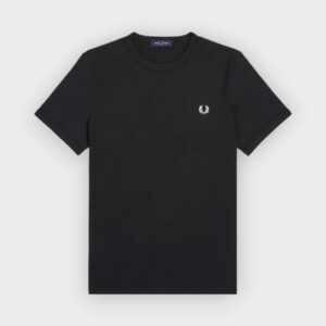 Fred Perry - Camiseta Ringer negro