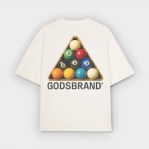Fake Gods - Camiseta Billiard Tee White