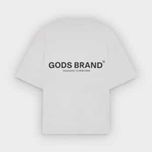 Fake Gods - Camiseta Performance Boxy Tee Light Grey