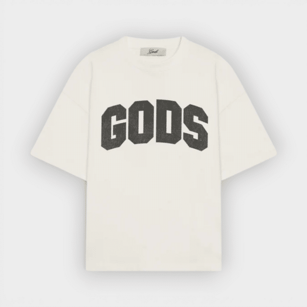 Fake Gods - Camiseta Fake GODS Boxy Tee Cream