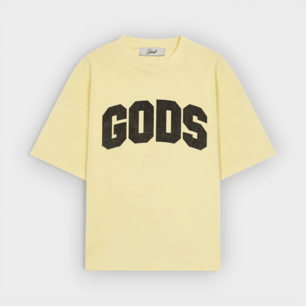 Fake Gods - Camiseta Fake Gods Boxy Tee Yellow