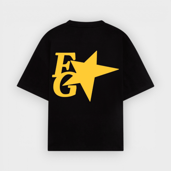 Fake Gods - Camiseta Star Boxy Tee Black
