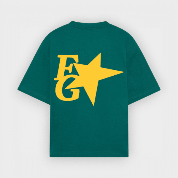 Fake Gods - Camiseta Star Boxy Tee Green