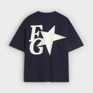 Fake Gods - Camiseta Star Boxy Tee Navy