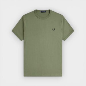 Fred Perry - Camiseta Ringer Khaki