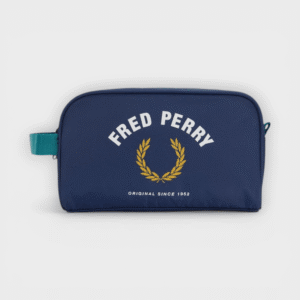 Fred Perry – Neceser Deportivo de Nailon azul tenis