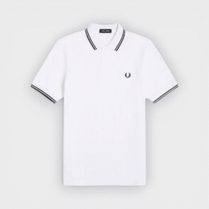 Fred Perry - Polo M3600 blanco negro negro