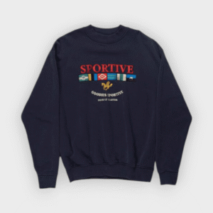 Goodies Sportive – Sudadera Legacy flags navy
