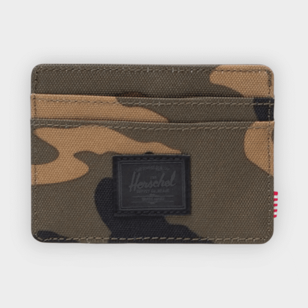Herschel - Tarjetero Charlie woodland camo black label