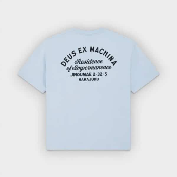 Deus Ex Machina - Camiseta Harajuku Sign Tee Cerulean Blue