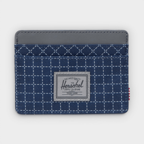 Herschel - Tarjetero Charlie Cardholder Grid Naval