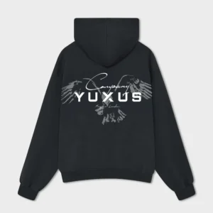 Yuxus - Sudadera con capucha imperial Mayfair black