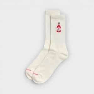 Revolution – Calcetines Jacquard 8925 CHI White