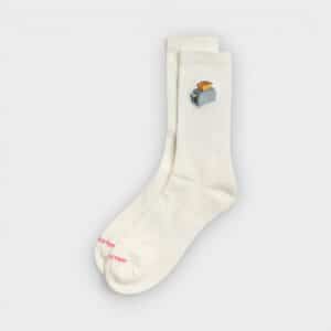 Revolution – Calcetines Jacquard 8925 TOA White