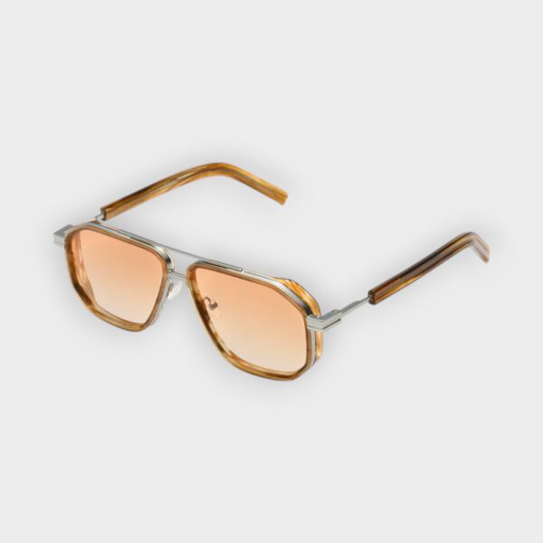 Komono – Gafas de sol Ronny silver golden nectar