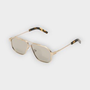 Komono – Gafas de sol Ronny white gold giraffe