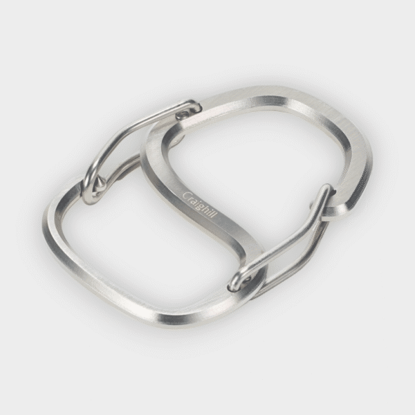 Craighill - Llavero Coachwhip carabiner stainless steel