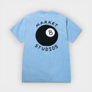 Market Studios - Camiseta Eight Ball T-Shirt Blue