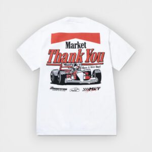Market Studios - Camiseta Have A Nice Race T-Shirt White