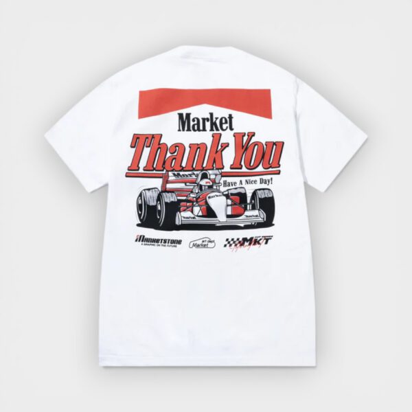 Market Studios - Camiseta Have A Nice Race T-Shirt White