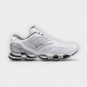 Mizuno - Zapatillas Wave Prophecy LS White Silver Harbor Mist
