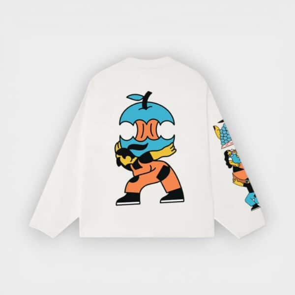 NWHR - Camiseta Maza Long Sleeve White