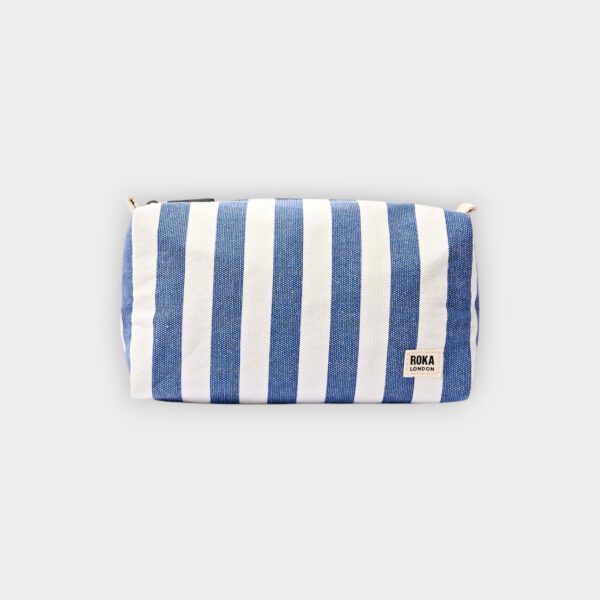 Roka – Neceser Mayfair denim stripe small