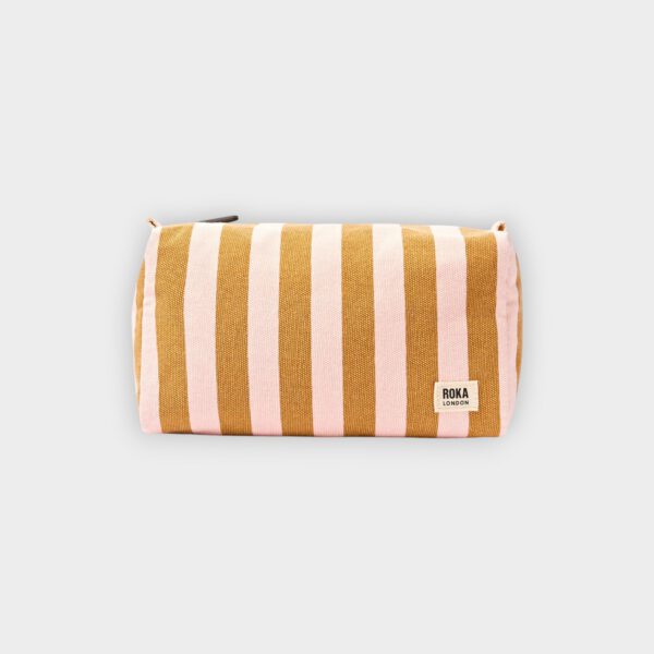 Roka – Neceser Mayfair rose gold stripe small