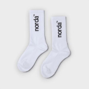 Norda – Calcetines Retro Sock White