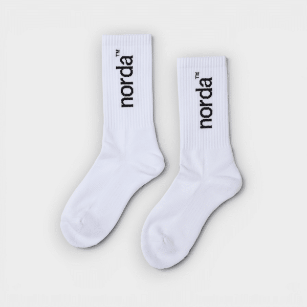 Norda – Calcetines Retro Sock White