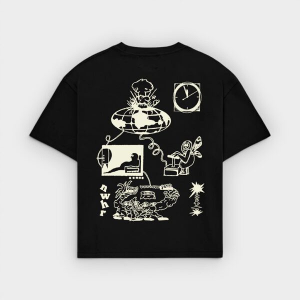 NWHR - Camiseta bomb black