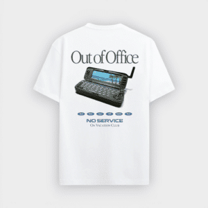 On Vacation - Camiseta No Service White
