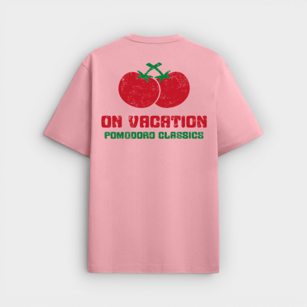 On Vacation - Camiseta Pomodoro Pink