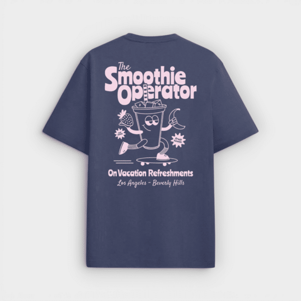 On Vacation - Camiseta Smoothie Operator Washed Purple